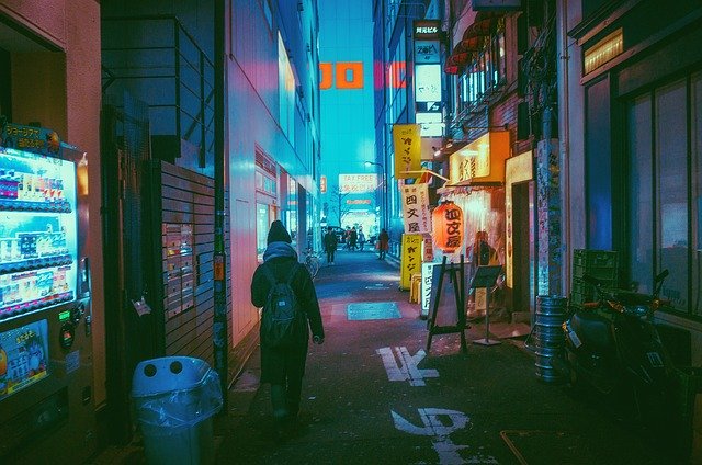 大阪の路地裏